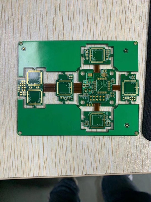 Professional Rigid flex circuits Fr4 and Polyamide pcb materail pcb