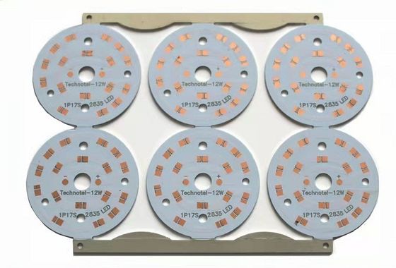 Buy printed cirucit board aluminum led pcb board 8w thermal conduct aluminum circuits led light pcb online manufacture